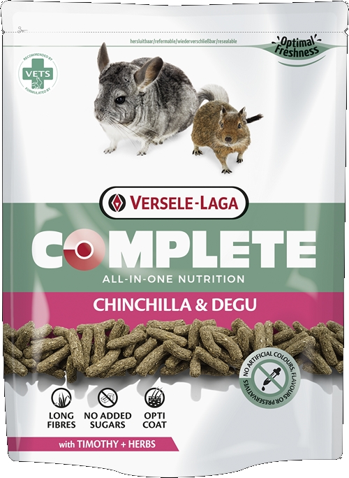 Complete Pienso Chinchilla y Degú 500 g